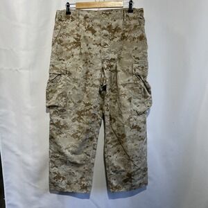 USMC MCCUU Desert MARPAT Trousers Sz M R USGI Marine Corps Pants See Measure****